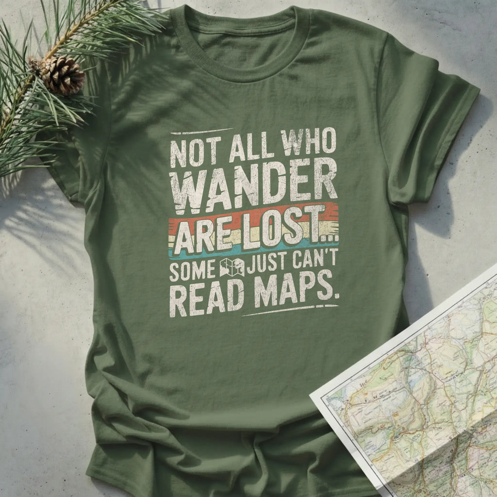 Not All Who Wander Are Lost, Some Just Can't Read Maps