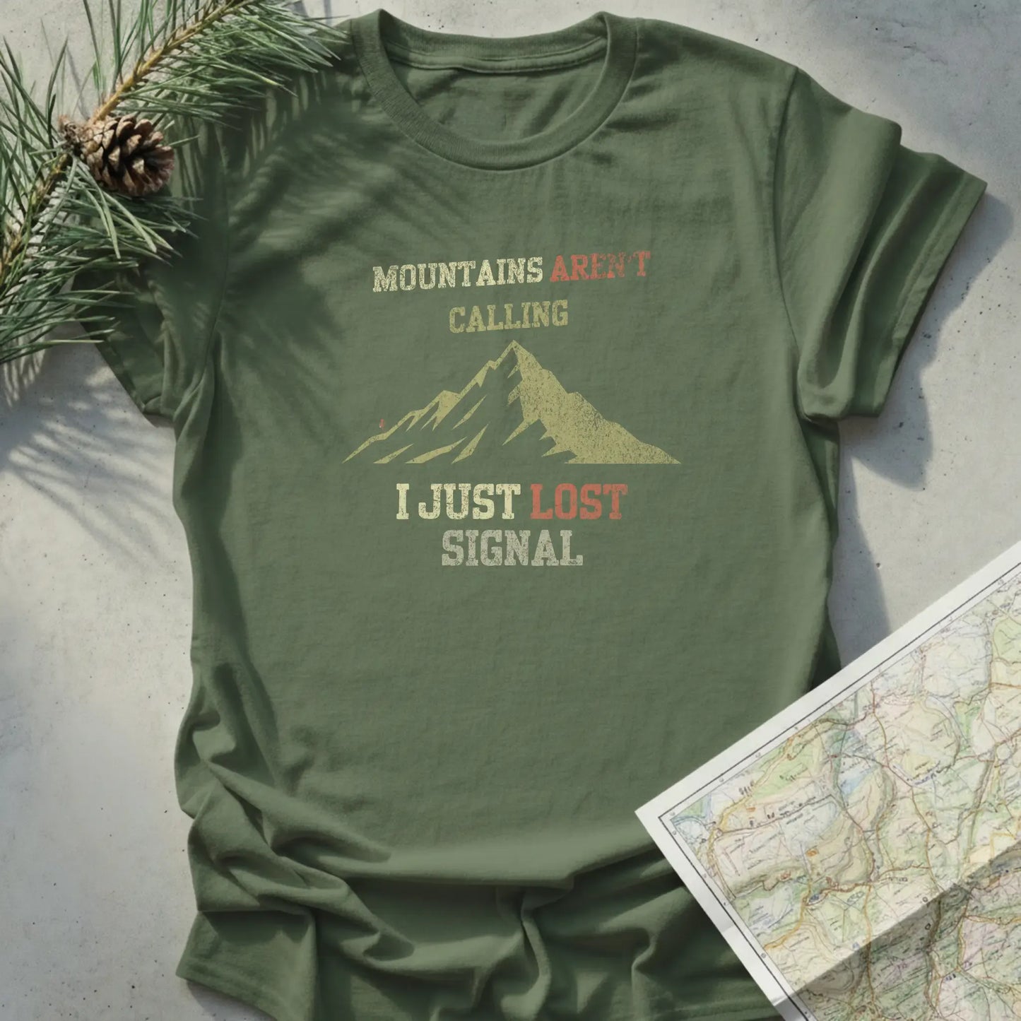 Mountains aren't calling, I Just Lost Signal