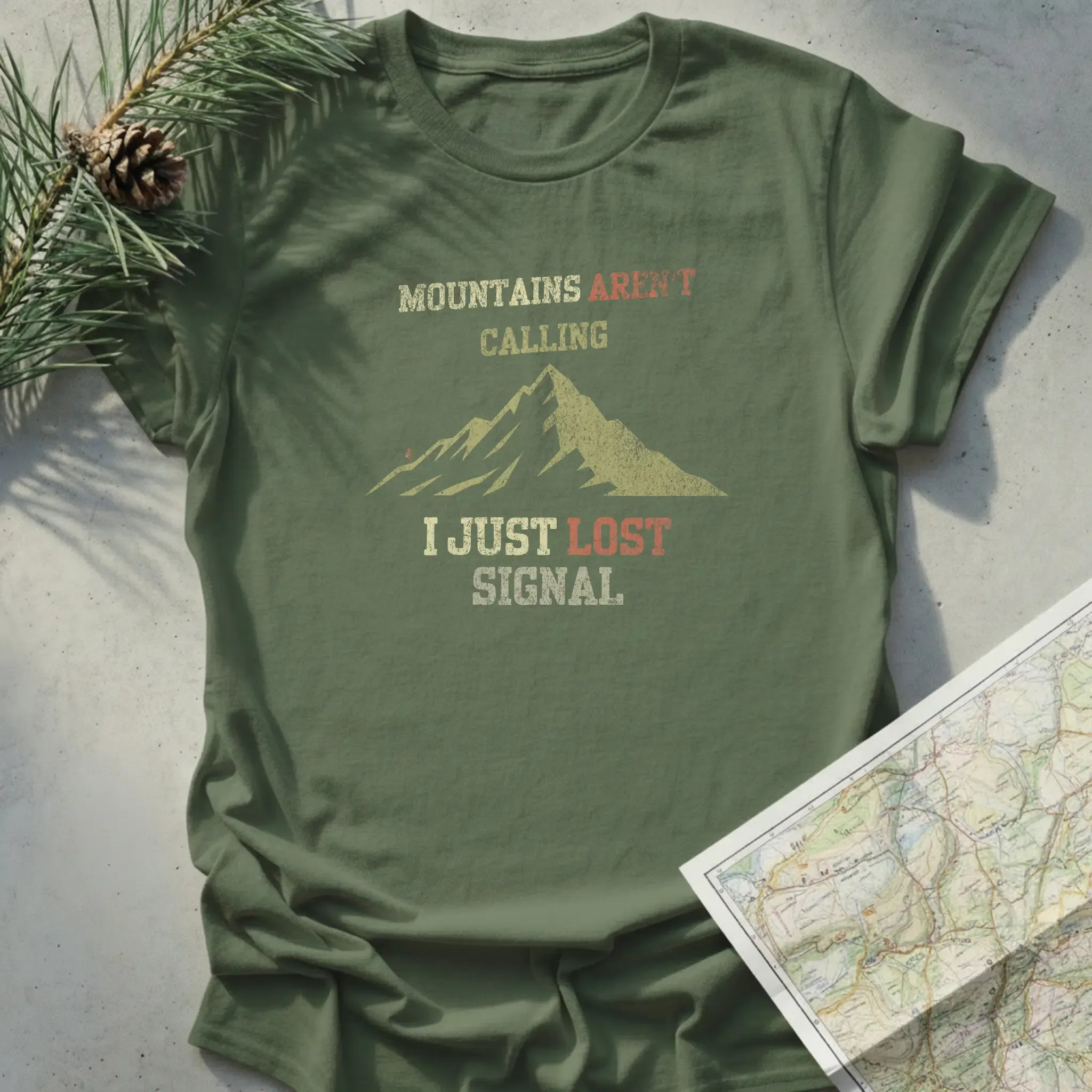 Mountains aren't calling, I Just Lost Signal
