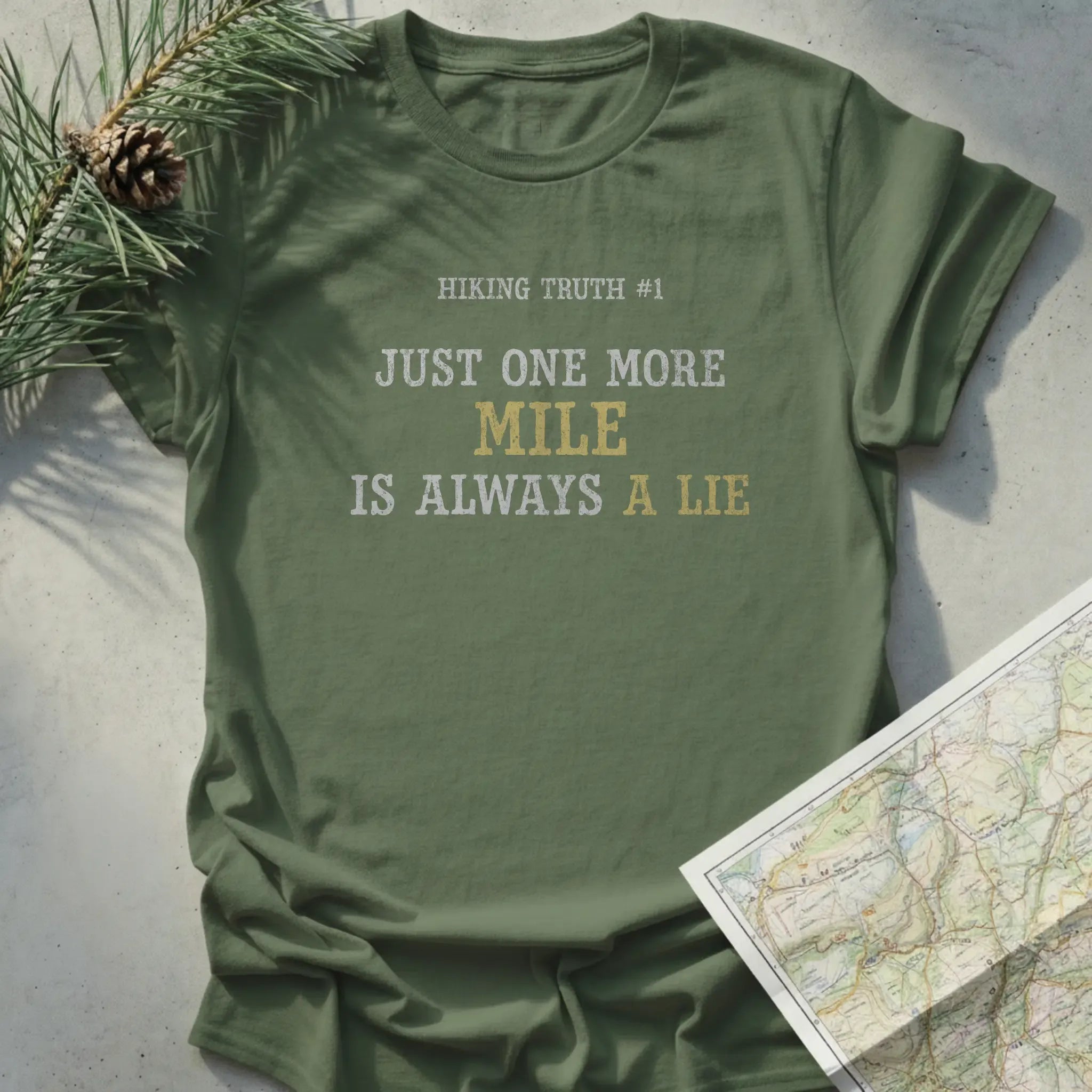 Just one more mile is always a lie