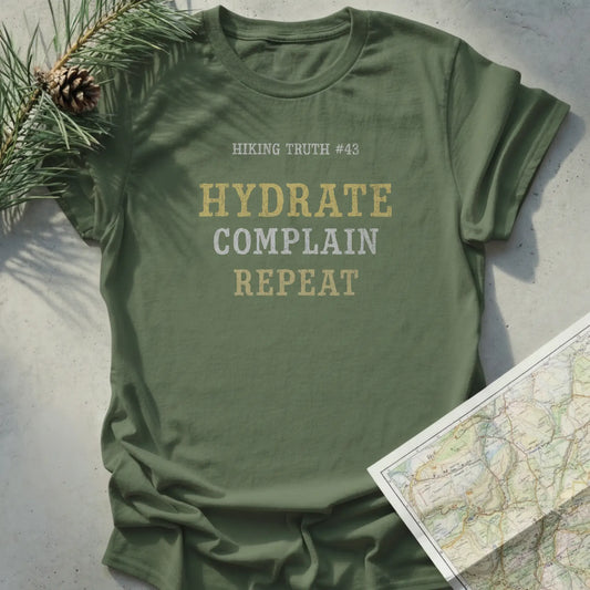 Hydrate. Complain. Repeat