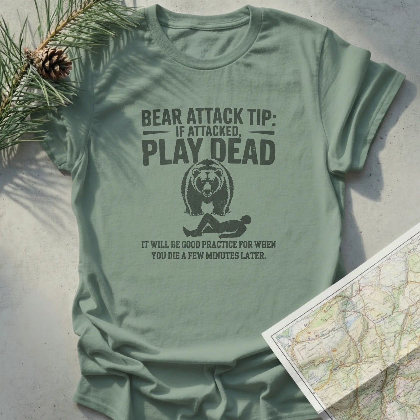 Bear Attack Tip: Play Dead