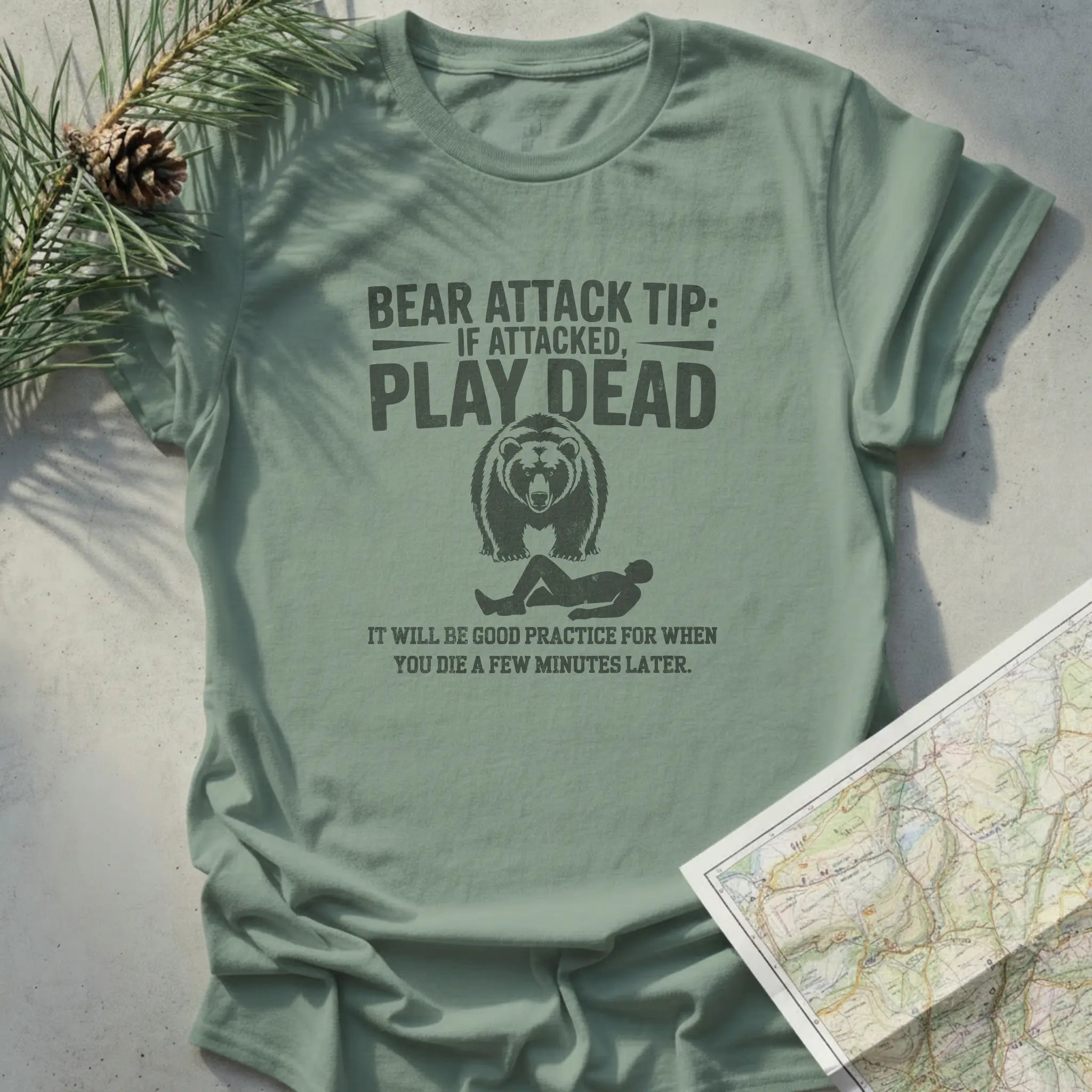 Bear Attack Tip: Play Dead