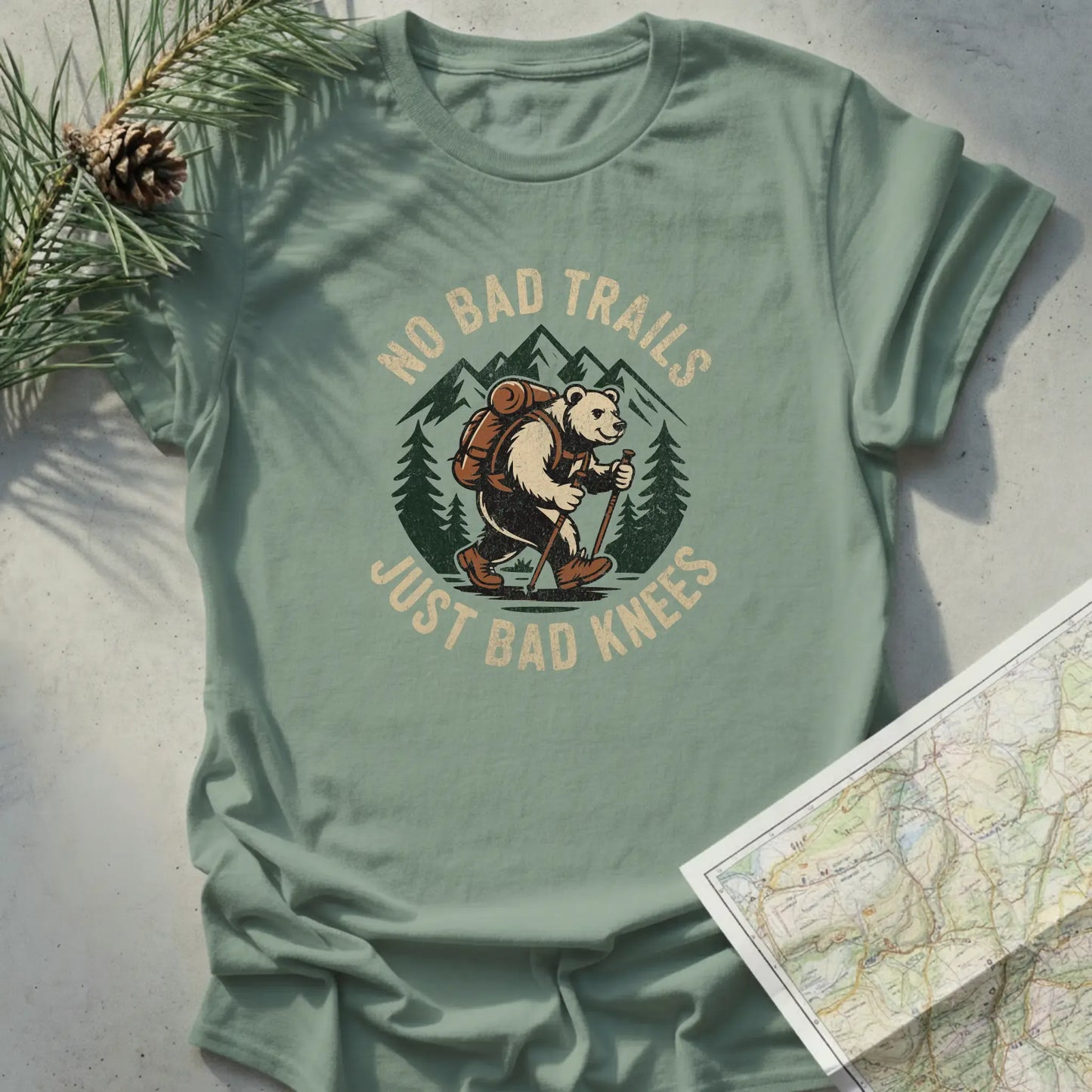 No Bad Trails Just Bad Knees - Light Edition