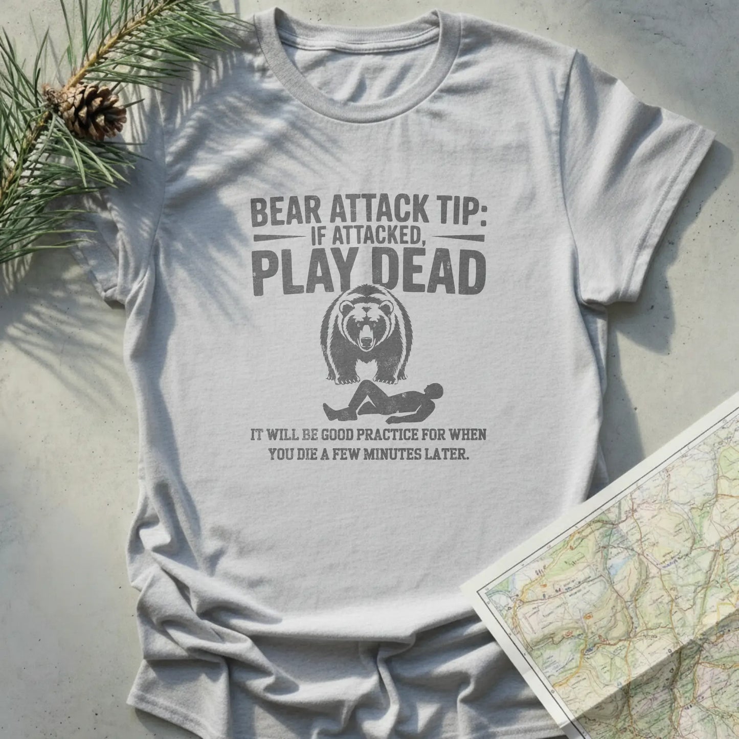 Bear Attack Tip: Play Dead