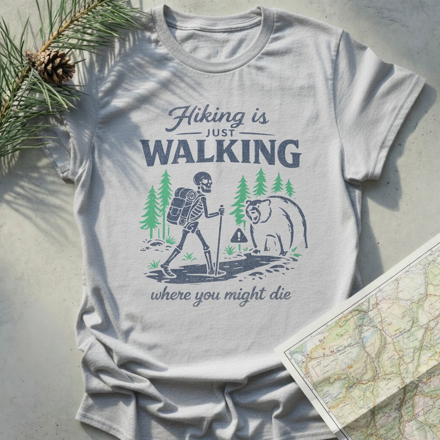 Hiking is Just Walking Where You Might Die