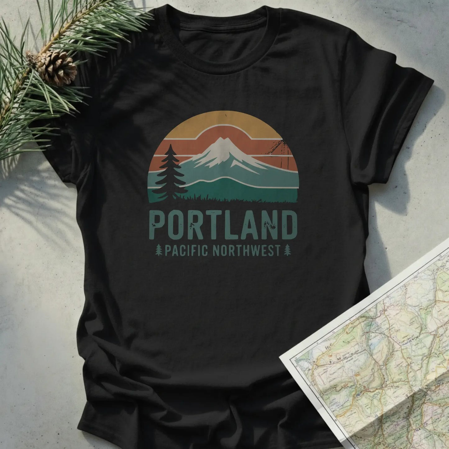 Portland Mountain Sunset