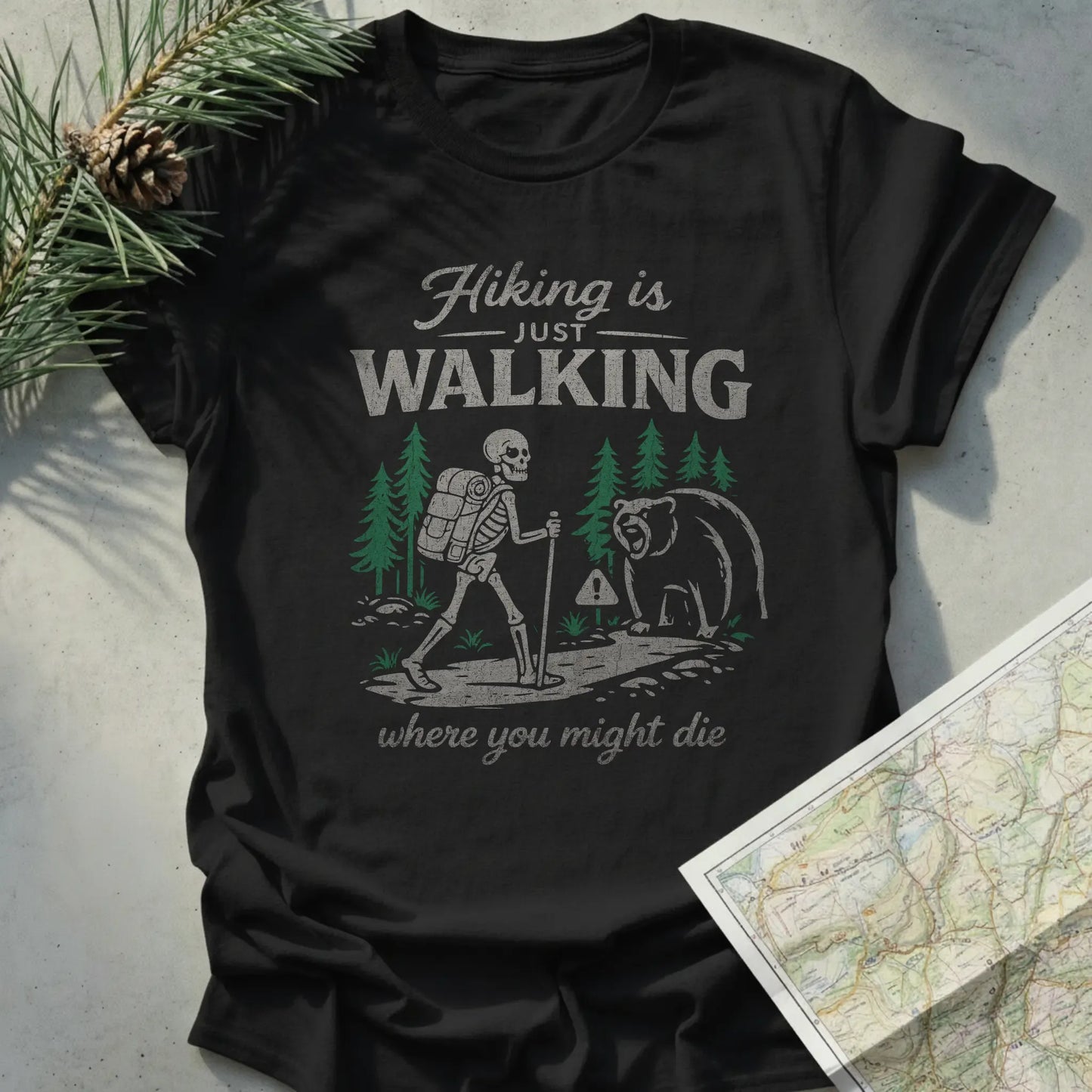 Hiking is Just Walking Where You Might Die