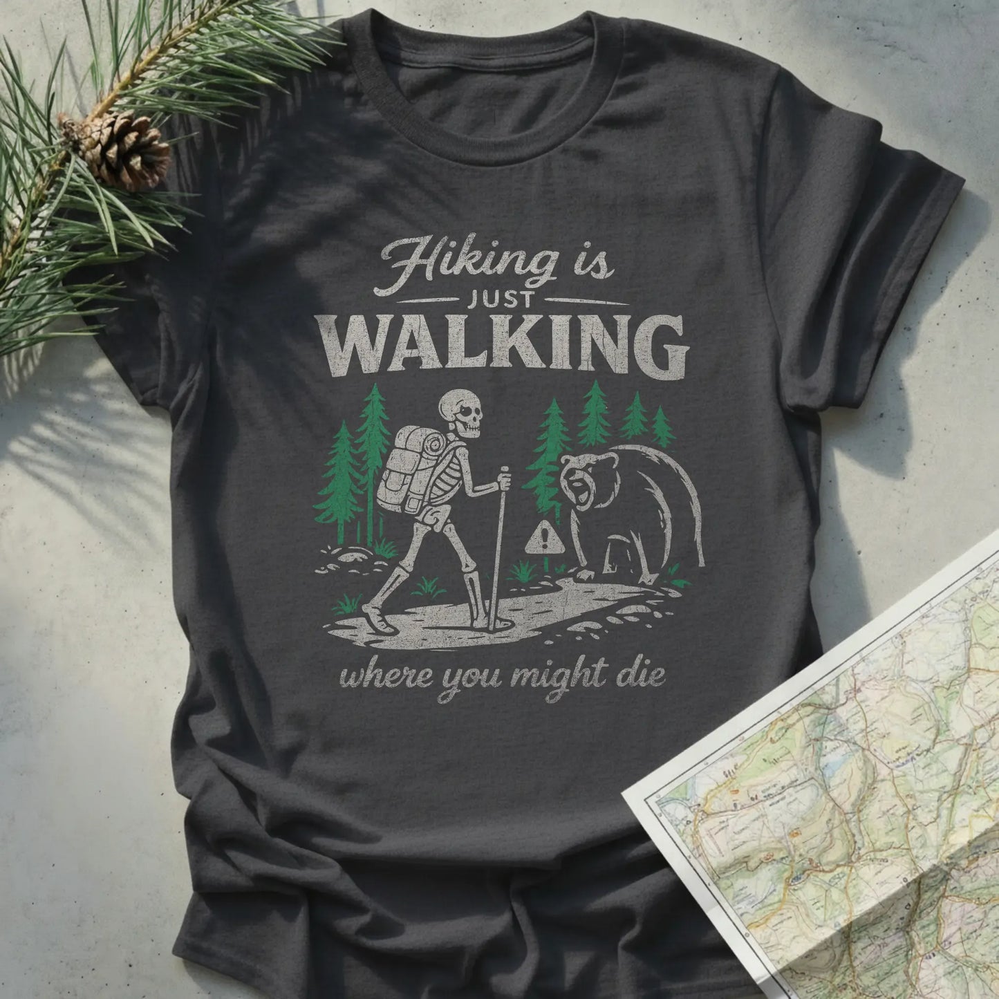 Hiking is Just Walking Where You Might Die
