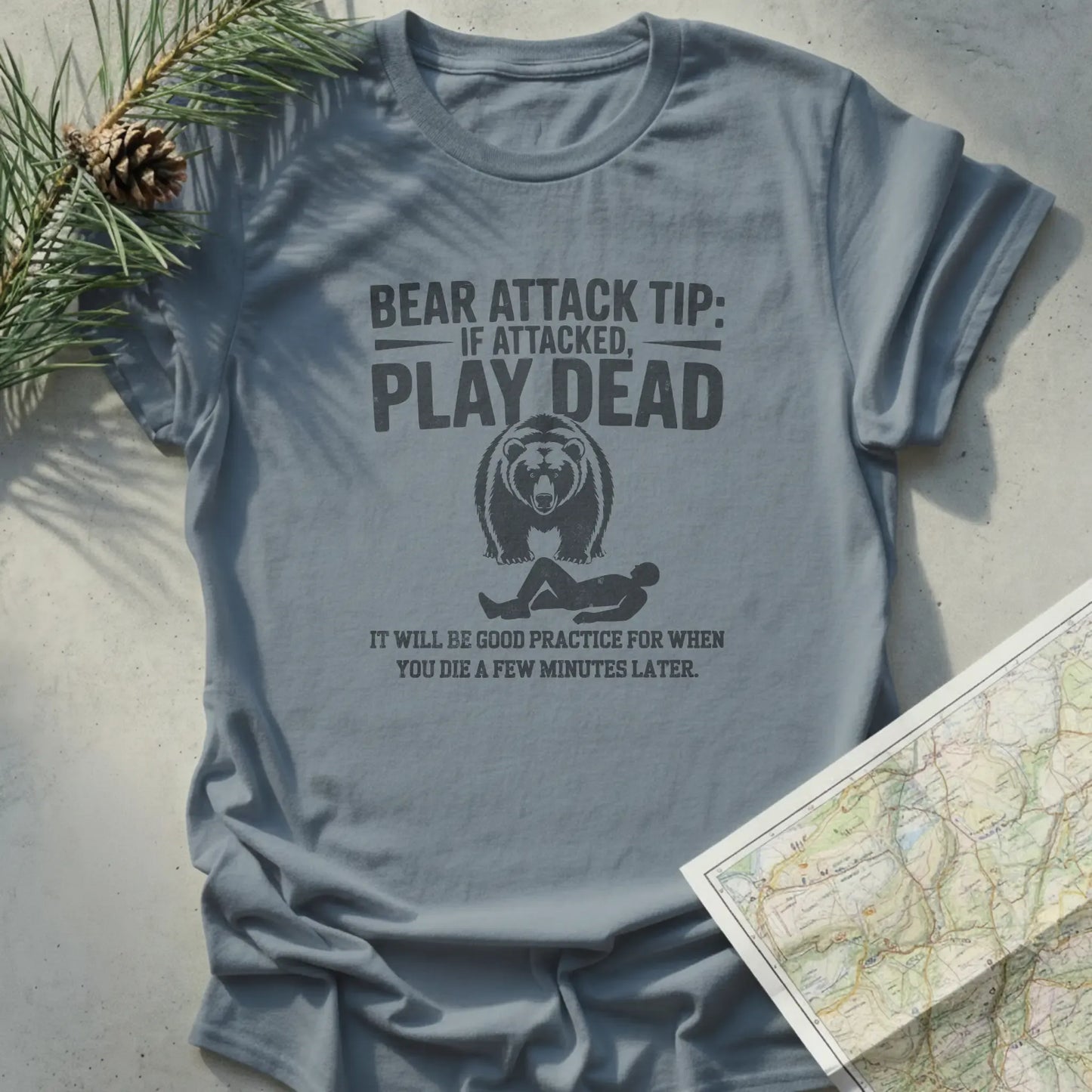 Bear Attack Tip: Play Dead
