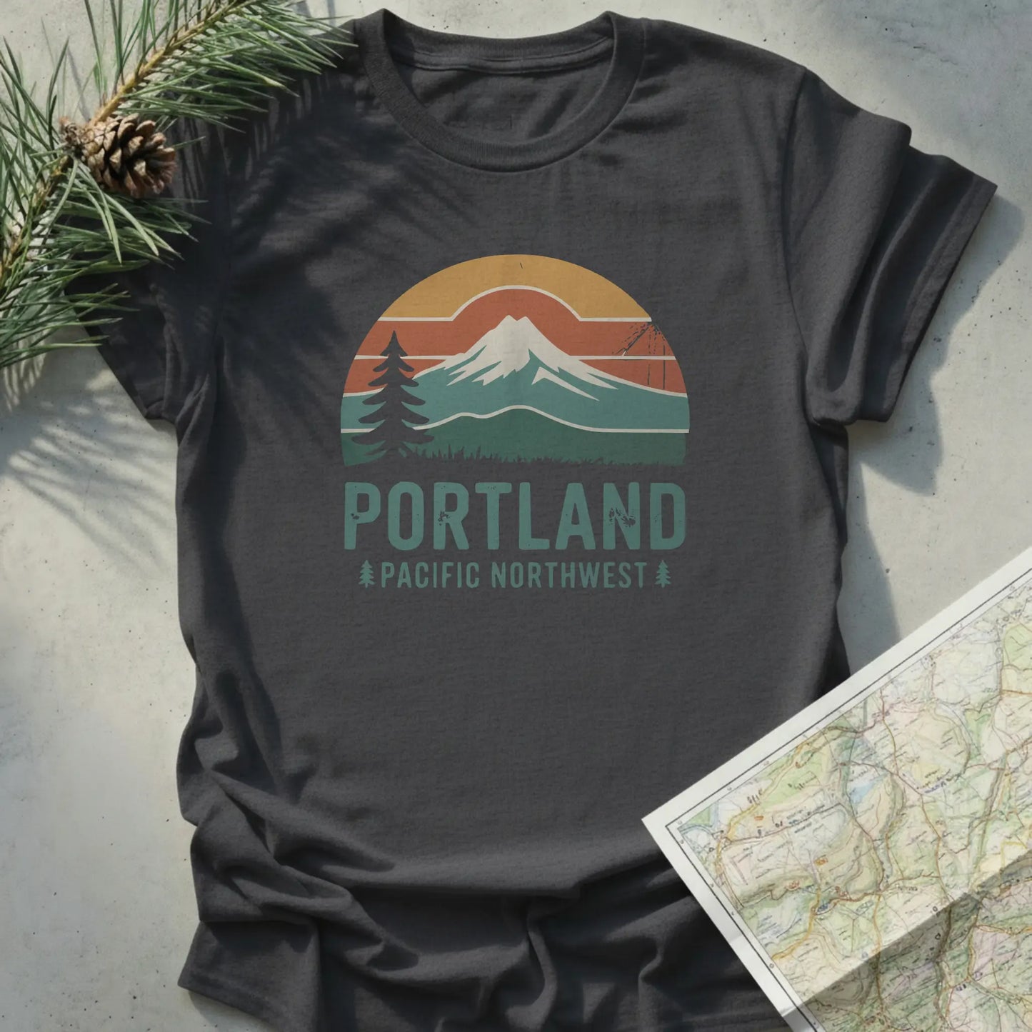 Portland Mountain Sunset