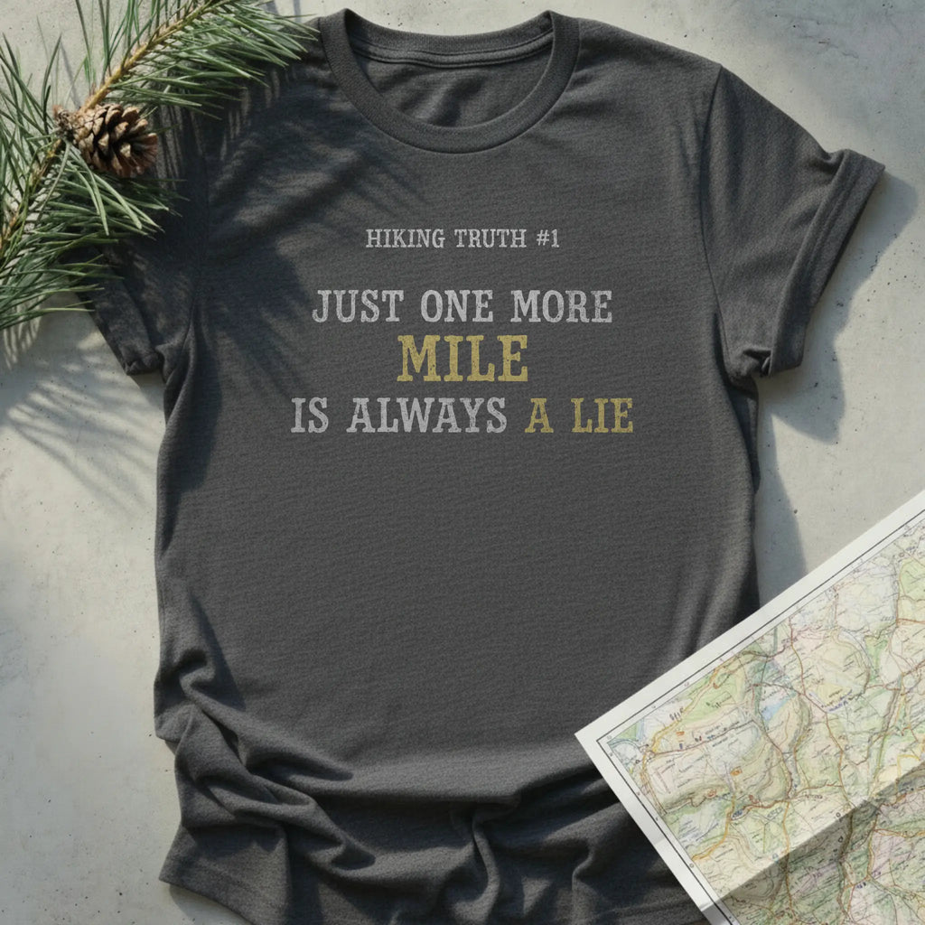 Just one more mile is always a lie