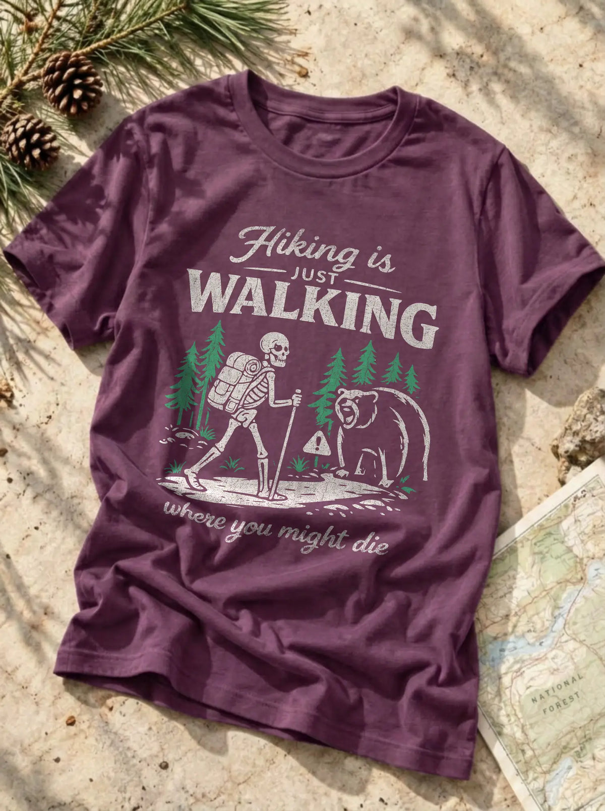 Just Walking T-Shirt
